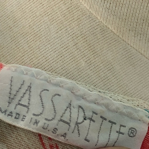 Vintage L Vassarette Lace Floral Night Gown ditzy floral 0939 - Picture 7 of 10